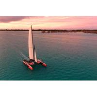 bora bora sunset catamaran sail