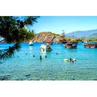 boat tour on the beautiful bays of kemer and phaselis with lunch