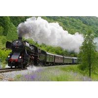 bohinj railway steam train ride of the alpine region