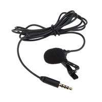 BOYA BY-LM10 Omnidirectional Lapel Clip-on Hands-free Lavalier Condenser 3.5mm Jack Microphone Mic for iPhone iPad iPod Smartphones