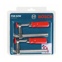 Bosch Bosch FSN SZW G-Clamps
