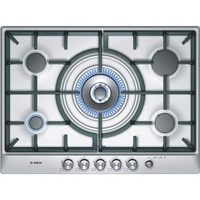 bosch pcr715m90e 700mm gas hob 5 burner stainless steel