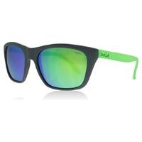 Bolle Junior Jordan Sunglasses Black Green 12141 54mm