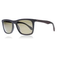 boss hugo boss 0776s sunglasses black dark brown raj 54mm