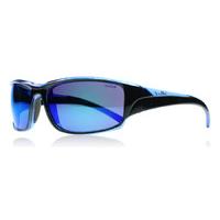 Bolle Keelback Sunglasses Shiny Black / Blue Trans 11903 Polariserade 65mm