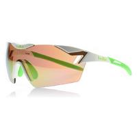 Bolle 6th Sense Sunglasses Shiny White and Green 11840