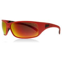 Bolle Recoil Sunglasses Matte Black Red 12127 Polariserade 67mm