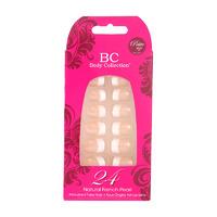 body collection natural french pearl petite 24 false nails