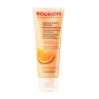 bourjois radiance boosting face scrub bamboo bead orange