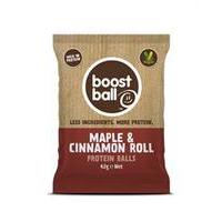 boostball maple and cinnamon roll 42g