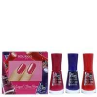 Bourjois So Laque Ultra Shine Nail Enamel Collection - 10 ml Pack of 3