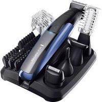 Body hair trimmer, Hair clipper, Beard trimmer Remington PG6160 GroomKit Lithium washable Black, Blue-ice blue