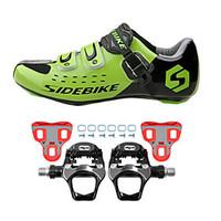 BOODUN/SIDEBIKE Sneakers Road Bike Shoes With Pedal Cleats Cycling Shoes Unisex Cushioning Outdoor Road Bike Breathable Mesh Rubber Cycling