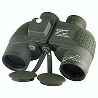 Boshile 10X50 mm Binoculars Waterproof Roof Prism Night Vision BAK4 Fully Multi-coated Range Finder 132m/1000m Central Focusing