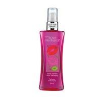 body fantasies perfume body spray pink vanilla kiss fantasy