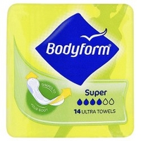 Bodyform 14 Super Ultra Towels