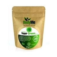 bodyme organic super greens powder 50g 1 x 50g