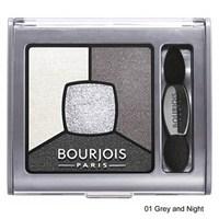 Bourjois Smoky Stories Quad Eyeshadow Palette 01 Grey and Night