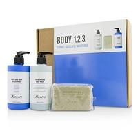 body 123 kit body wash 300ml hand body moisturizer 300ml body bar 198g ...