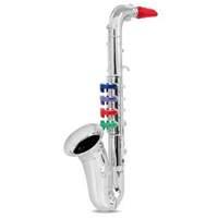 bontempi toy saxophone with 4 coloured tones