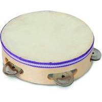 bontempi wooden tambourine tmw18n