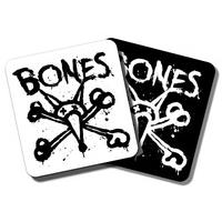 Bones Wheels Vato Op Square Skateboard Sticker - 4\