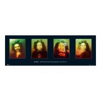 Bob Marley Faces - Midi Poster - 30.5cm x 91.5cm