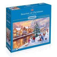 Bourton at Christmas 500 Piece Jigsaw Puzzle