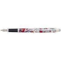 Botanica Red Hummingbird Vine Fountain Pen