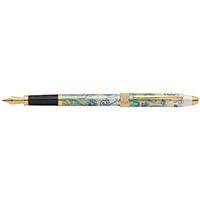 botanica green daylily fountain pen