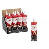 B/op 16x4cm Santa Print Candle