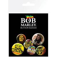 Bob Marley One Love Badge Pack