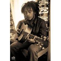 Bob Marley Sepia Maxi Poster