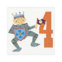 Boy In Knight Costume Fourth Bir...