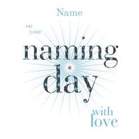 boy naming | personalised naming day