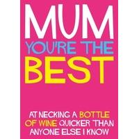 Bottle | Mother\'s Day Card