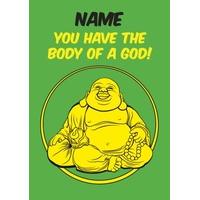 Body of a God | Valentine\'s Day Card | CD1065