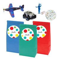 Boys Filled Party Bag Kit 6 Guests