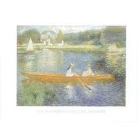 boating on the seine by pierre auguste renoir