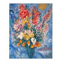 Bouquet de Fleurs By Marc Chagall