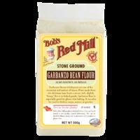 Bobs Red Mill Gluten Free Garbanzo Flour 500g - 500 g