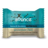 bounce energy ball coconut macadamia protein bliss 12 x 40g