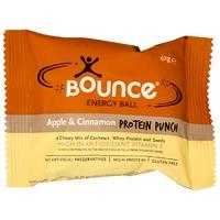 bounce apple cinnamon protein ball 42g 42g bar