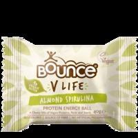 Bounce V Life Almond and Spirulina 40g, Green