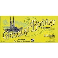 Bonnat, Libanio, 75% dark chocolate bar