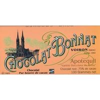 Bonnat, Apotequil, 75% dark chocolate bar