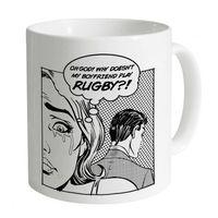 Boyfriend Rugby Mug