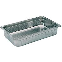 bourgeat stainless steel perforated 11 gastronorm pan 55mm