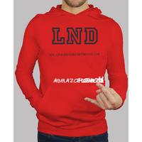 boy, jersey hooded red