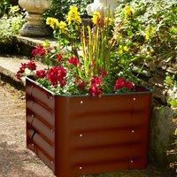 Box Planter in Brown